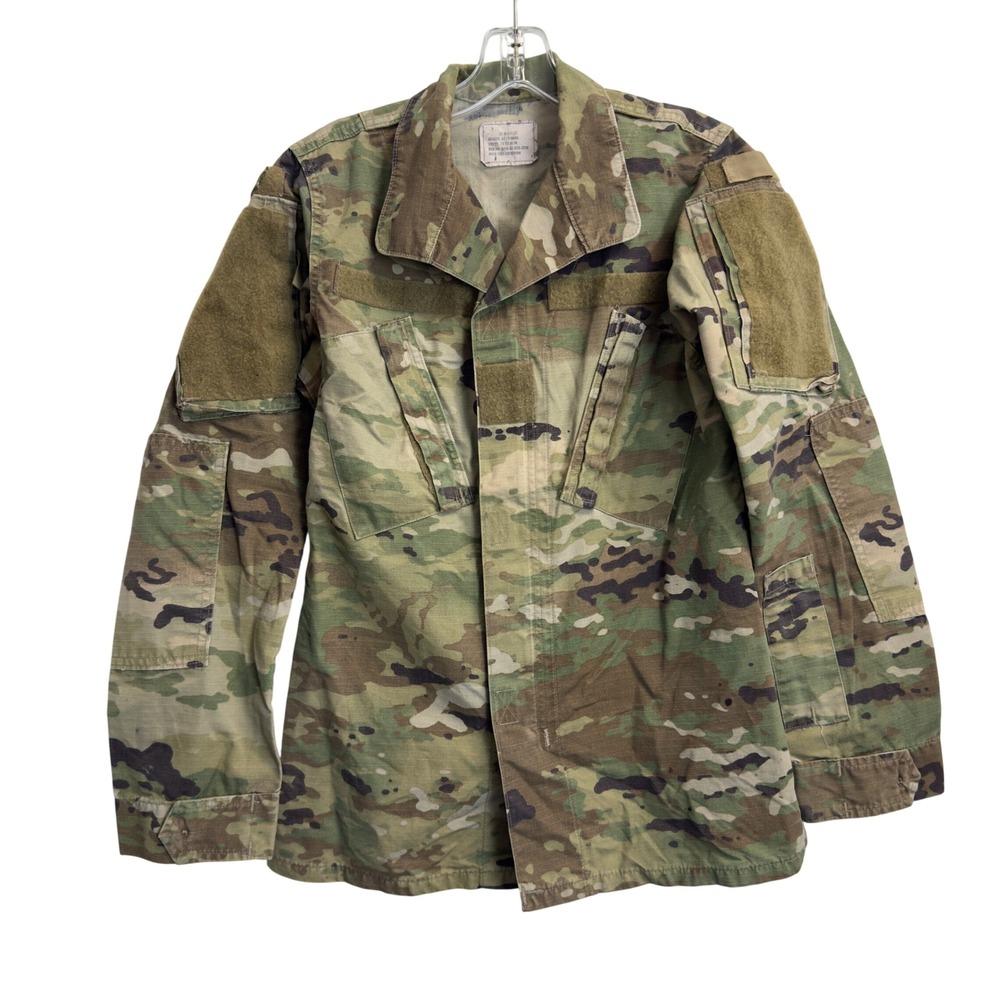 US Army OCP Multicam Combat Uniform Coat Jacket Insect Shield Small 30 Regular